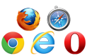 themes features browsers